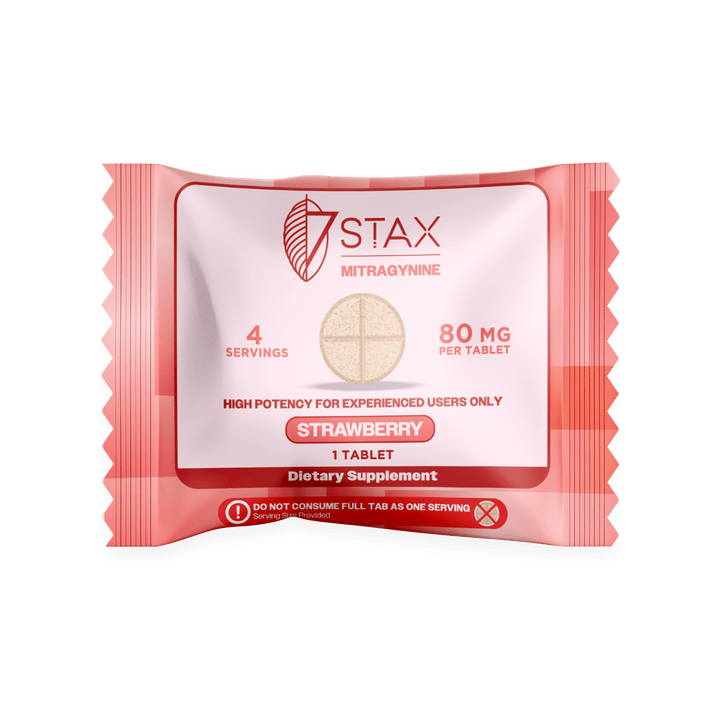 7Stax Nano Tech Mitragynine Tablets (80mg - 1 Count) - 7OH.com