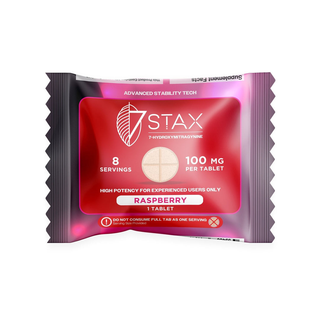 7Stax Premium 7 - OH Kratom Alkaloid Tablets (100mg - 1 Count) - 7OH.com