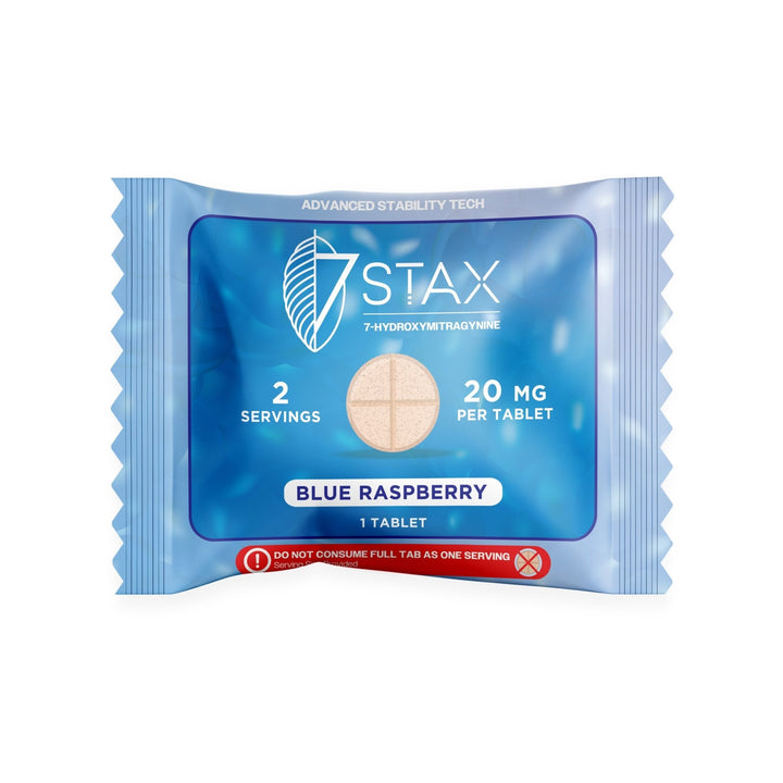 7Stax Premium 7 - OH Kratom Alkaloid Tablets (20mg - 1 Count) - 7OH.com