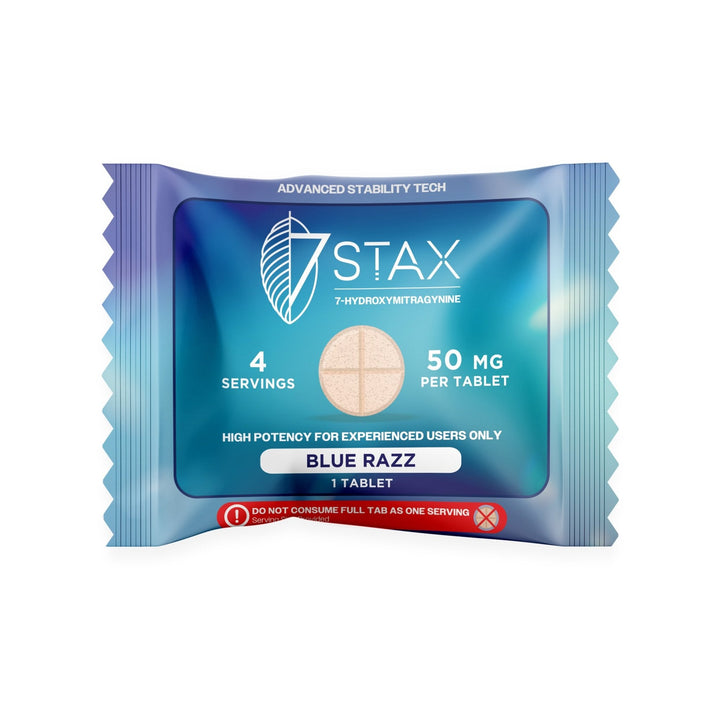 7Stax Premium 7 - OH Kratom Alkaloid Tablets (50mg - 1 Count) - 7OH.com