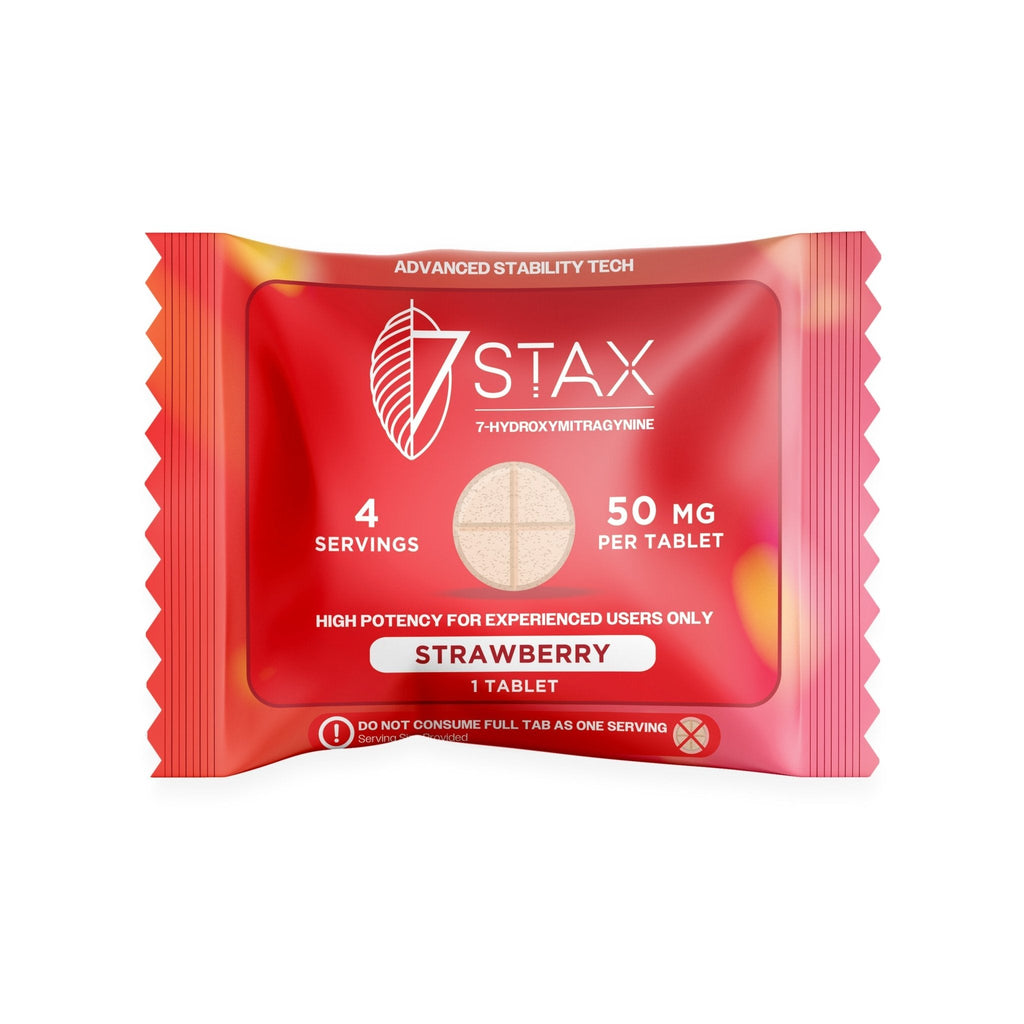 7Stax Premium 7-OH Kratom Alkaloid Tablets (50mg - 1 Count)