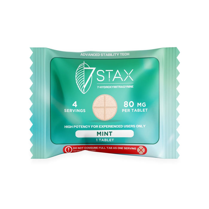 7Stax Premium 7 - OH Kratom Alkaloid Tablets (80mg - 1 Count) - 7OH.com