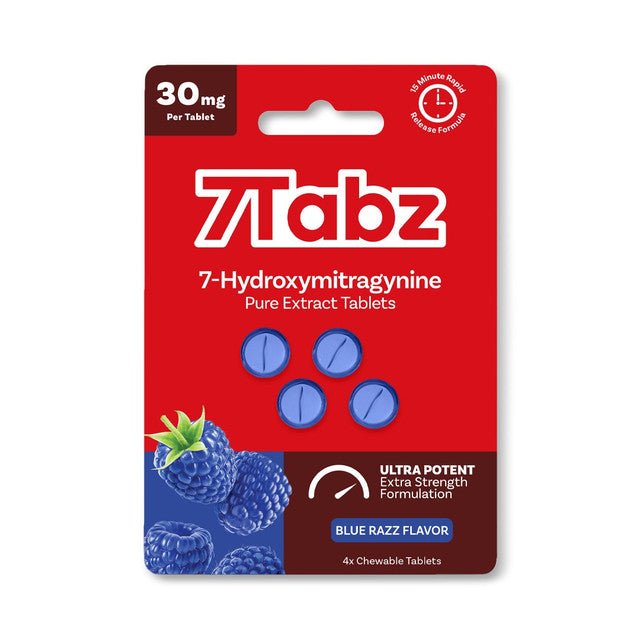 7Tabz 7 - Hydroxymitragynine Extra Strength Tablets (120mg - 4 Count) - 7OH.com