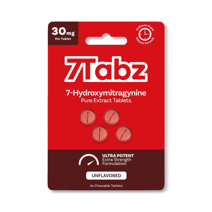 7Tabz 7 - Hydroxymitragynine Extra Strength Tablets (120mg - 4 Count) - 7OH.com
