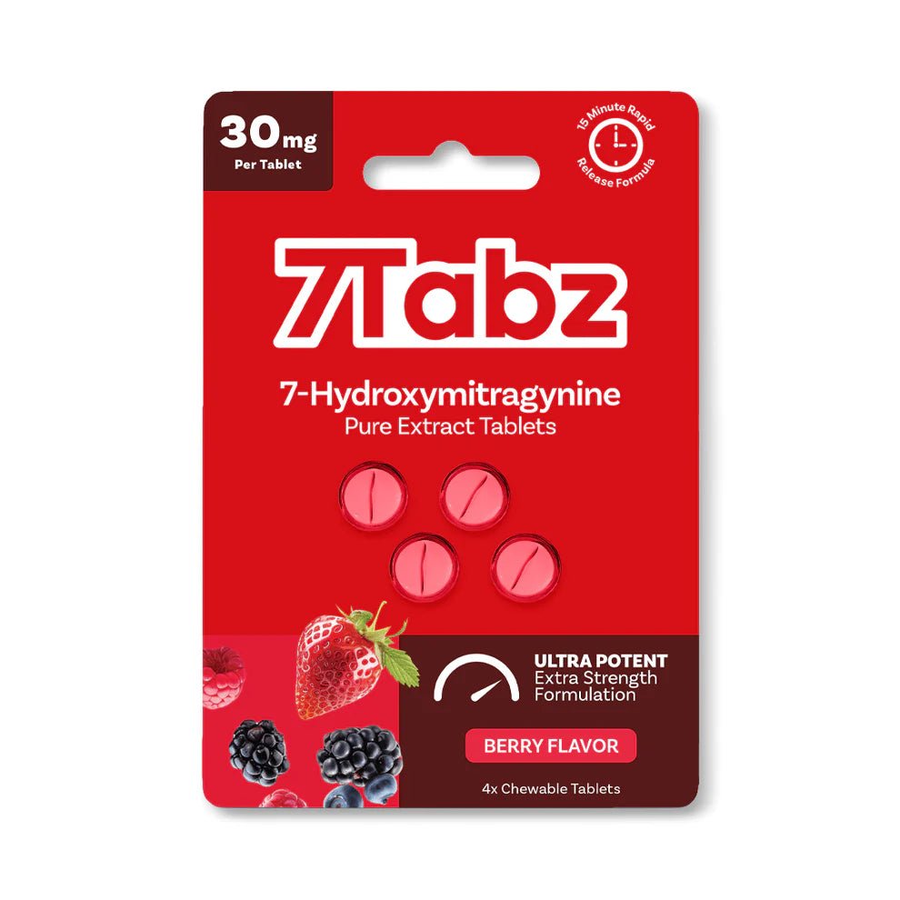 7Tabz 7 - Hydroxymitragynine Extra Strength Tablets (120mg - 4 Count) - 7OH.com