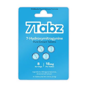 7Tabz 7 - Hydroxymitragynine Pure Extract Tablets (60mg - 4 Count) - 7OH.com