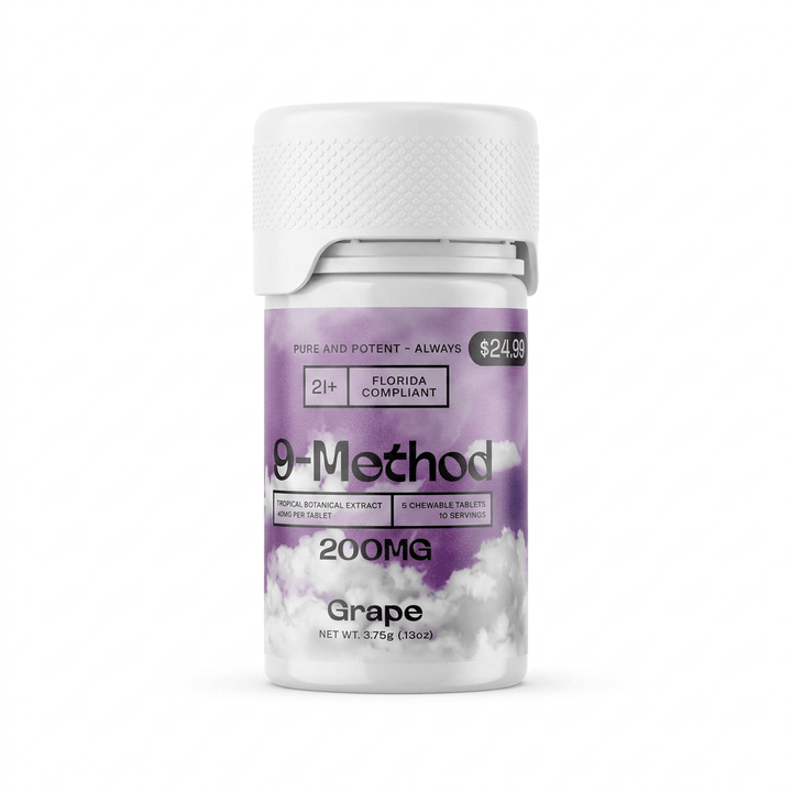 9Method MGM Tablets (200mg - 5 Count) - 7OH.com