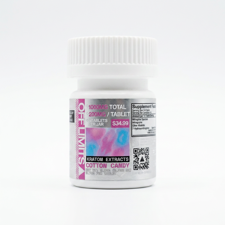 Off Limits Kratom Extract Tablets (1000mg - 5 Count)