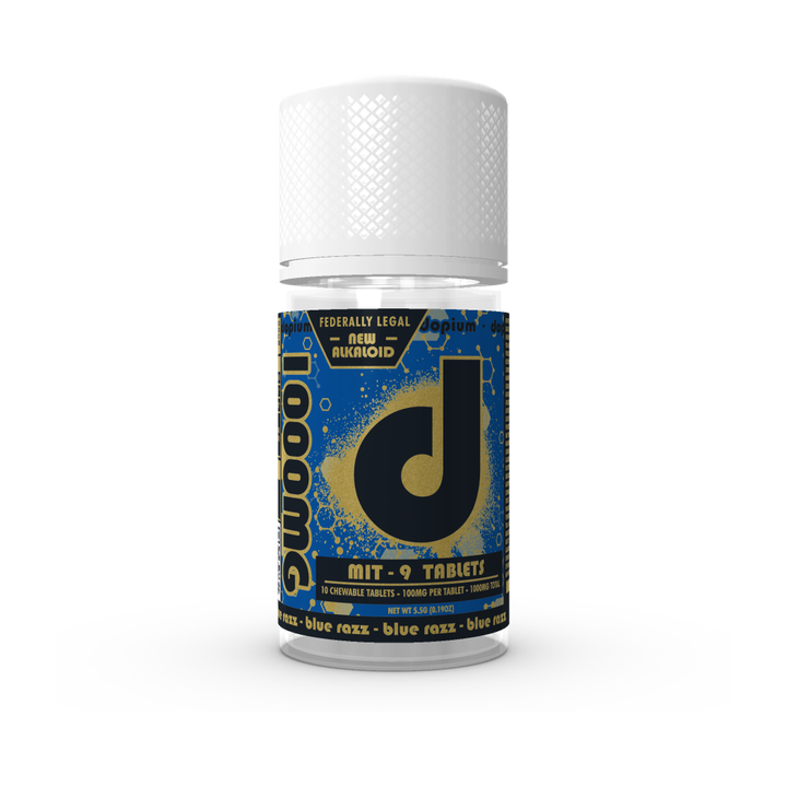 Dopium MIT-9 Tablets (1000mg - 10 Count) - Blue Razz