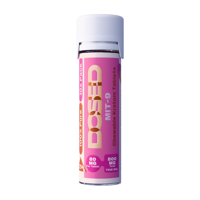 Dosed MIT-9 Tablets (800mg - 10 Count) - Strawberry Shortcake