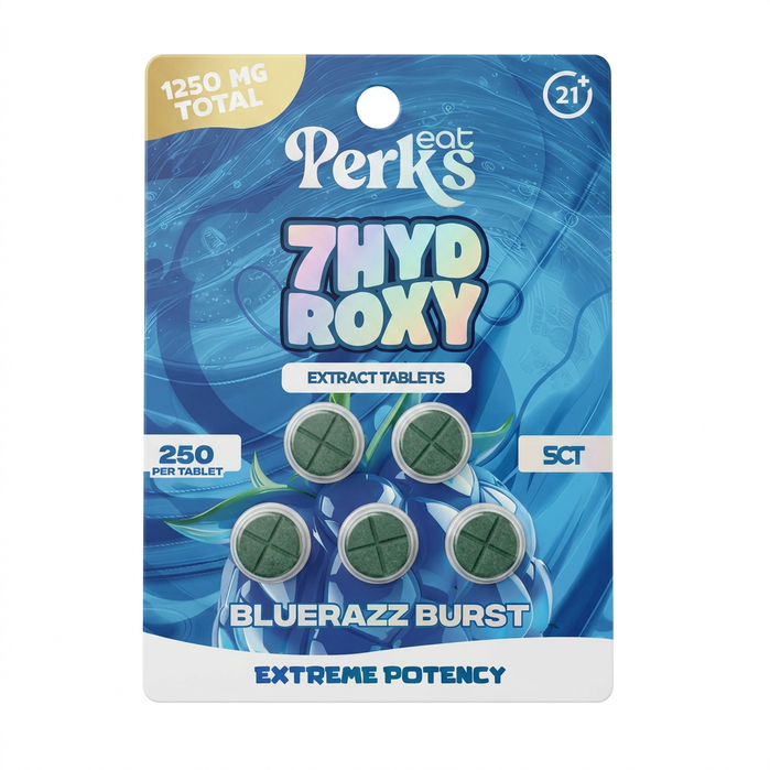 Eat Perks 7-OH Tablets (1250mg - 5 Count)