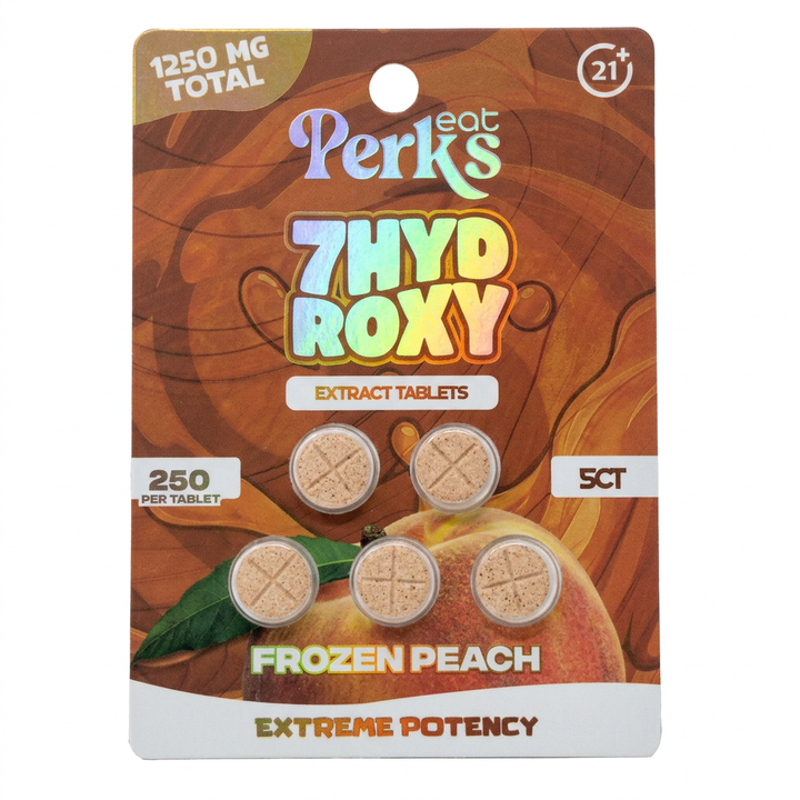 Eat Perks 7-OH Tablets (1250mg - 5 Count)