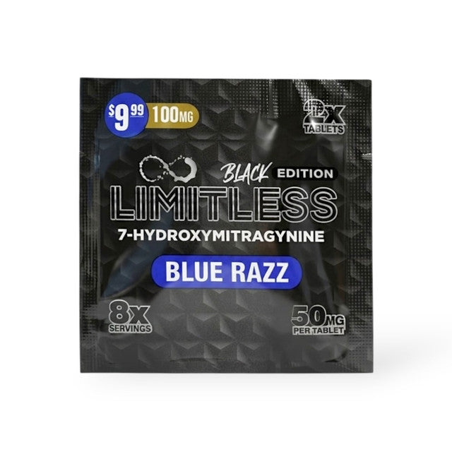 Limitless Black Edition 7-OH Tablets (100mg - 2 Count)