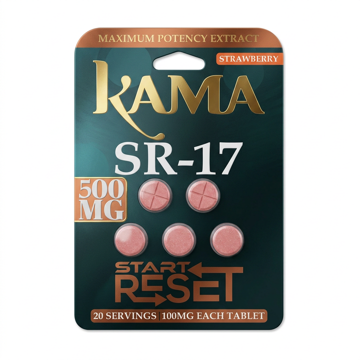 Kama Start Reset SR-17 Tablets (500mg - 5 Count)