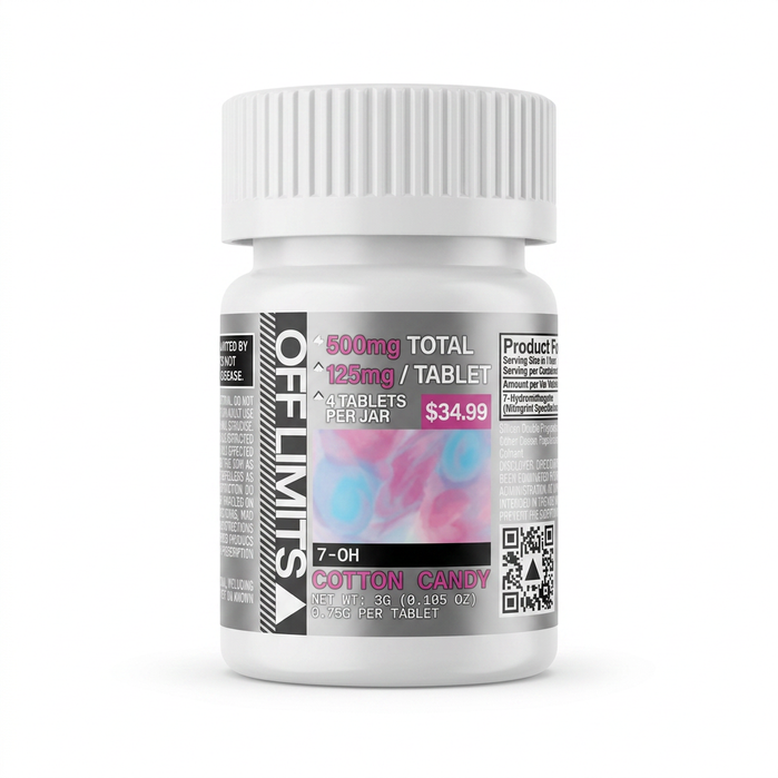 Off Limits 7-OH Tablets (500mg - 4 Count)