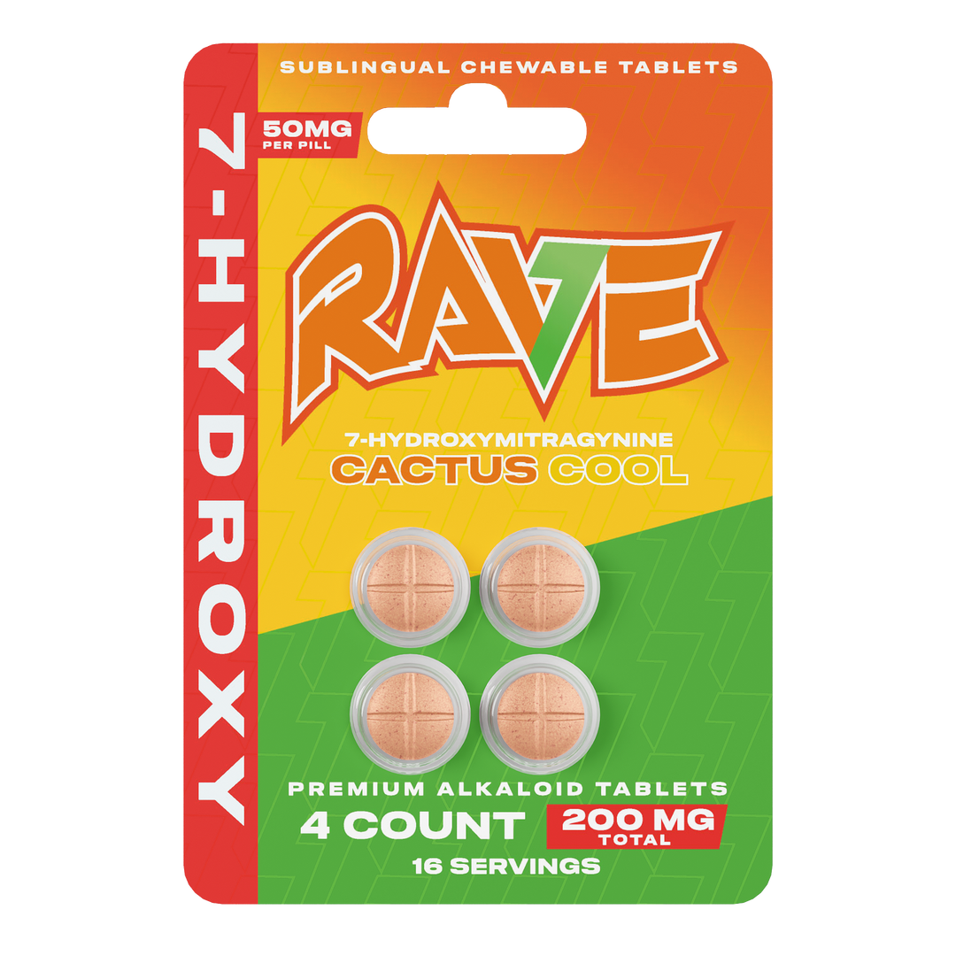 RAVE 7-OH Tablets (200mg - 4 Count)