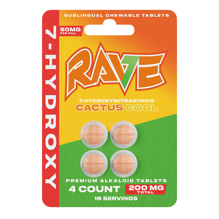 RAVE 7-OH Tablets (200mg - 4 Count)