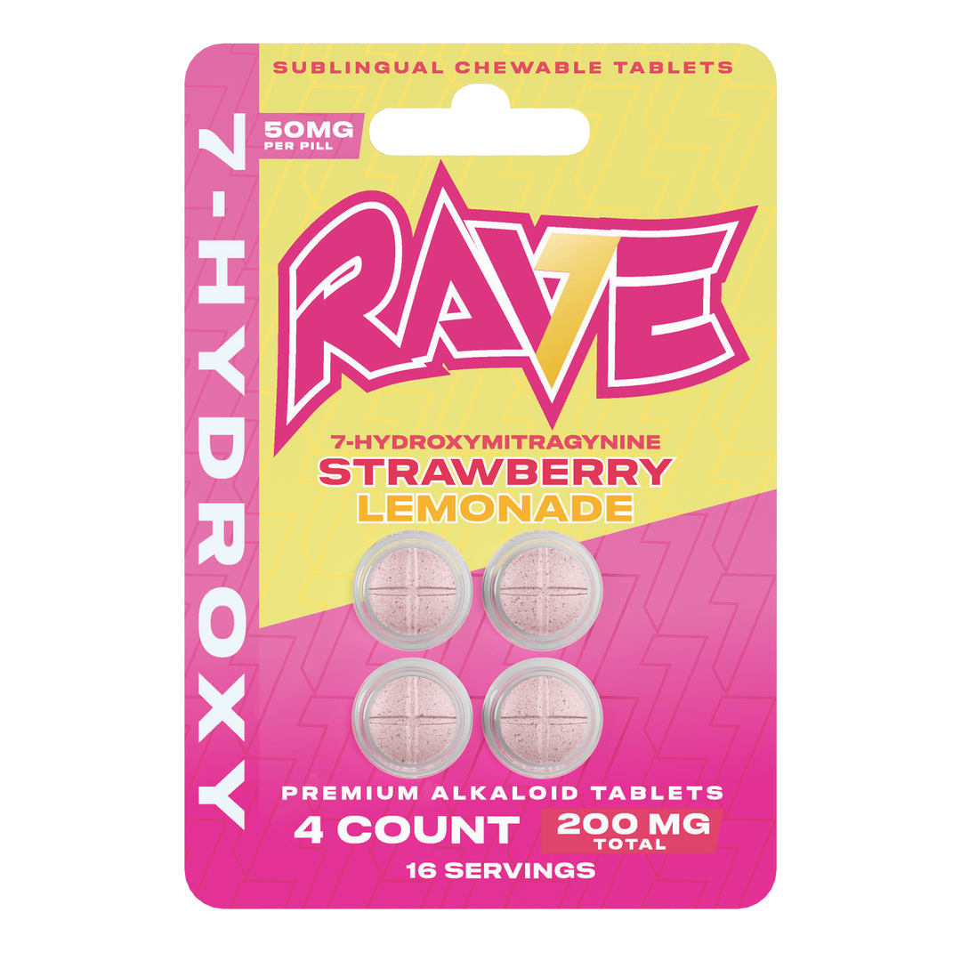 RAVE 7-OH Tablets (200mg - 4 Count)