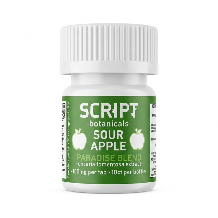 Script x Maui Labs Paradise Blend (Uncaria Tomentosa) Tablets (1000mg - 10 Count)
