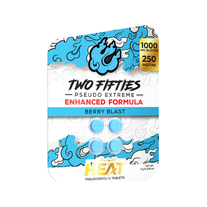 Straight Heat Two Fifties Pseudo Tablets (1000mg - 4 Count)