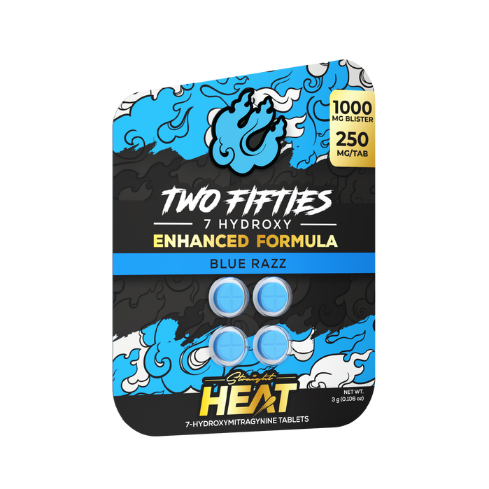Straight Heat Two Fifties 7-OH Tablets (1000mg - 4 Count)