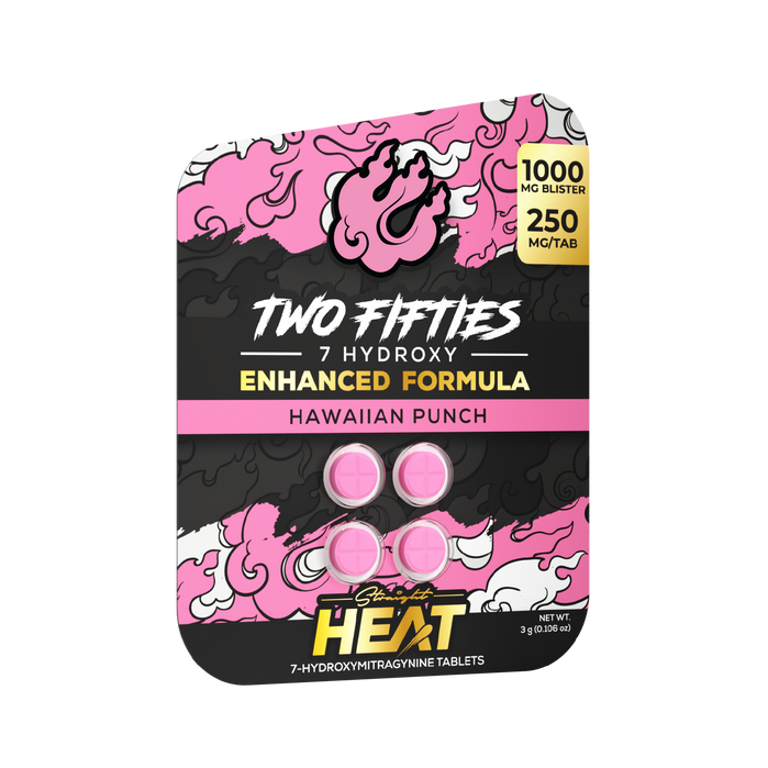 Straight Heat Two Fifties 7-OH Tablets (1000mg - 4 Count)