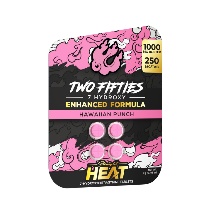Straight Heat Two Fifties 7-OH Tablets (1000mg - 4 Count)