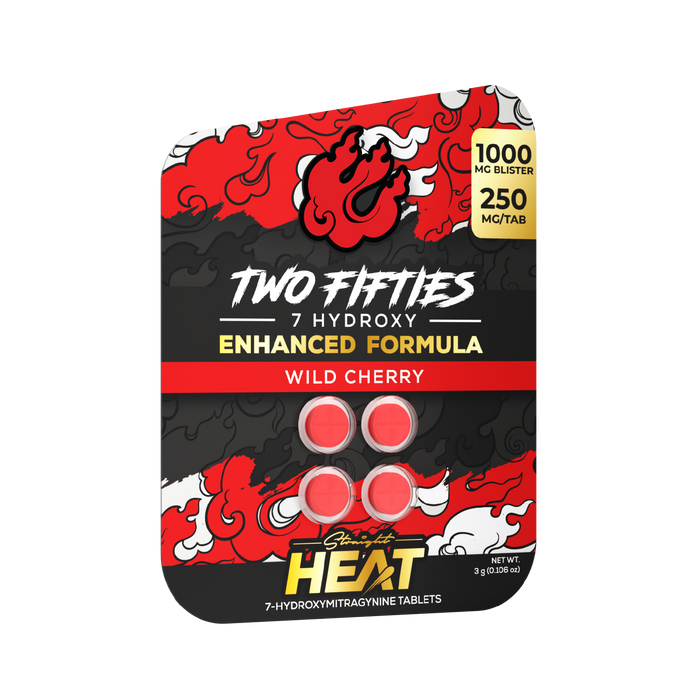 Straight Heat Two Fifties 7-OH Tablets (1000mg - 4 Count)