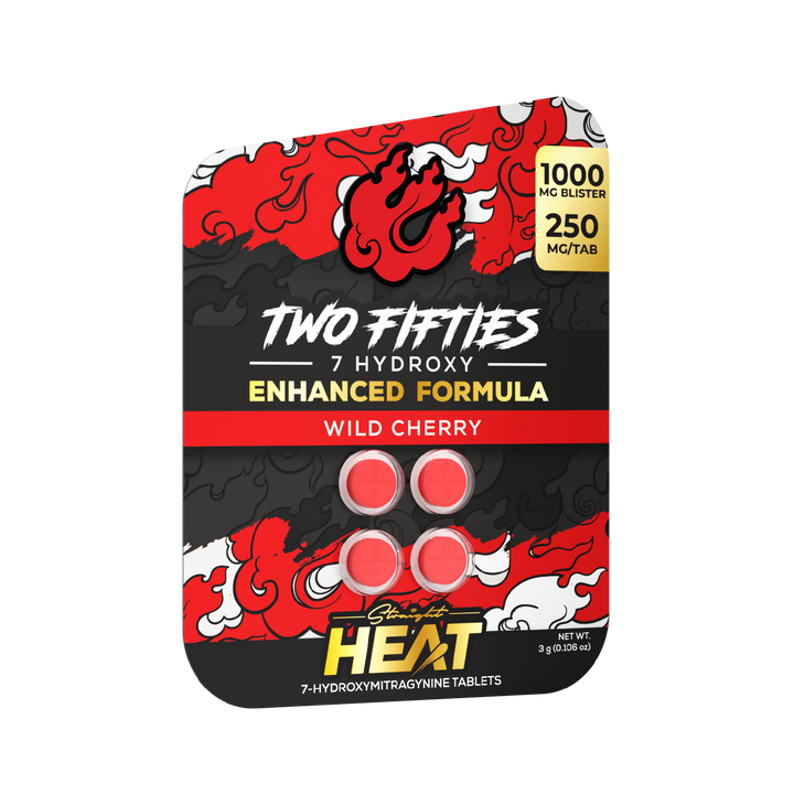Straight Heat Two Fifties 7-OH Tablets (1000mg - 4 Count)