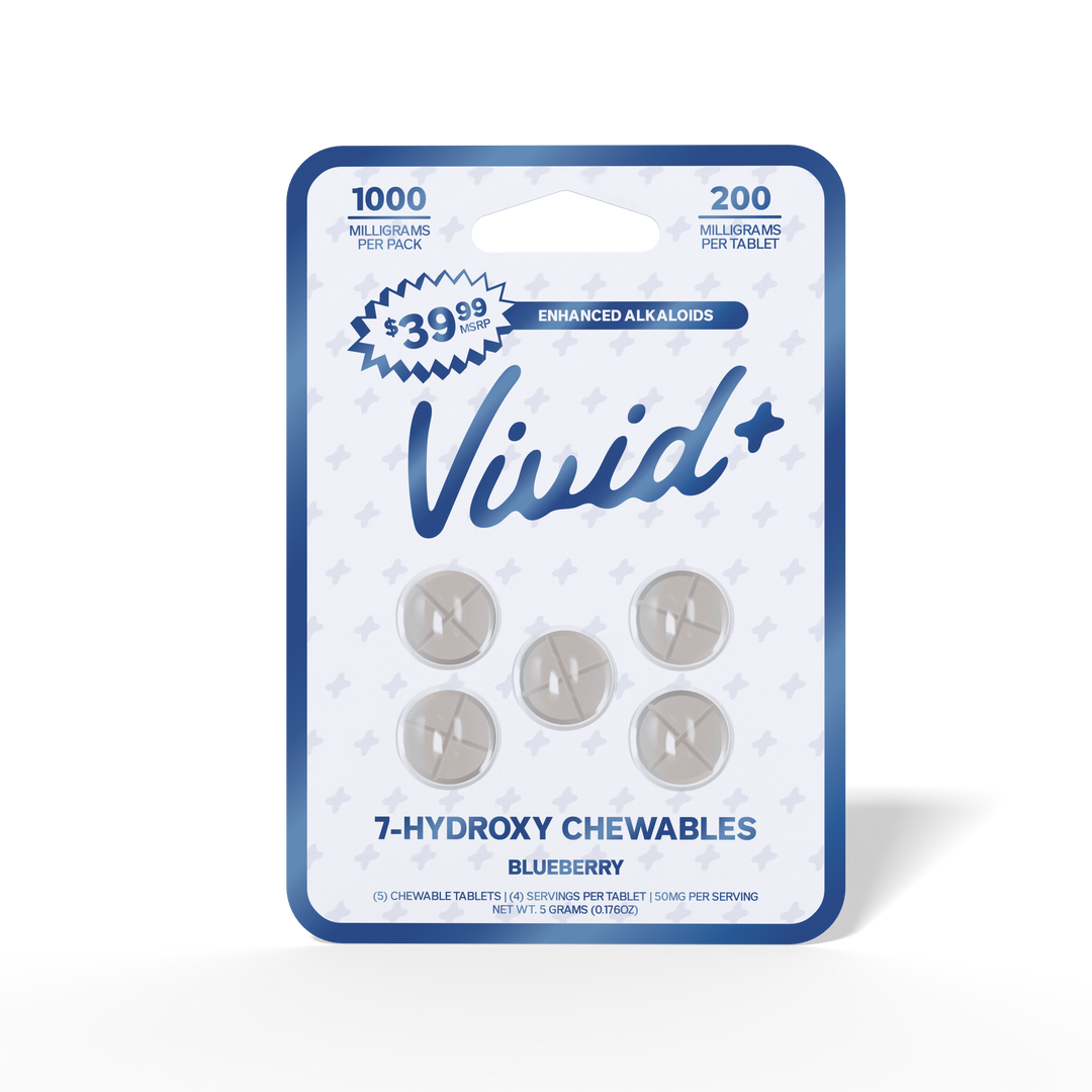 Vivid+ 7-OH Tablets (1000mg - 5 Count)