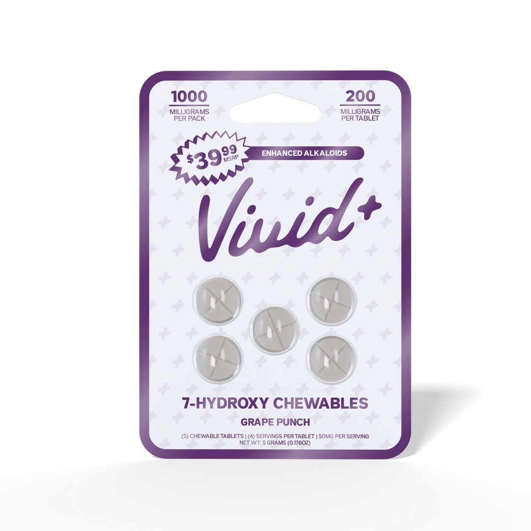 Vivid+ 7-OH Tablets (1000mg - 5 Count)