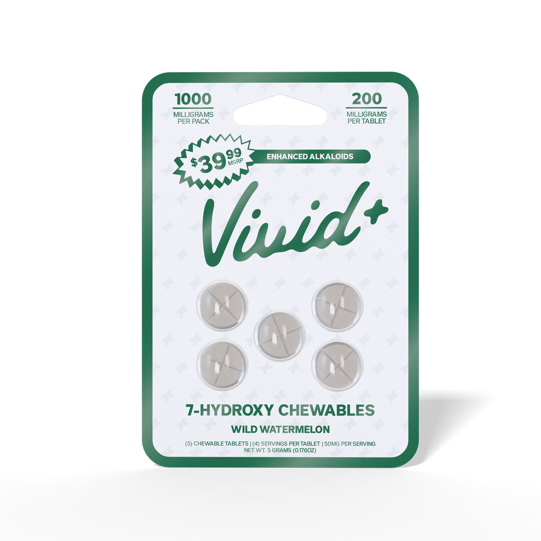 Vivid+ 7-OH Tablets (1000mg - 5 Count)