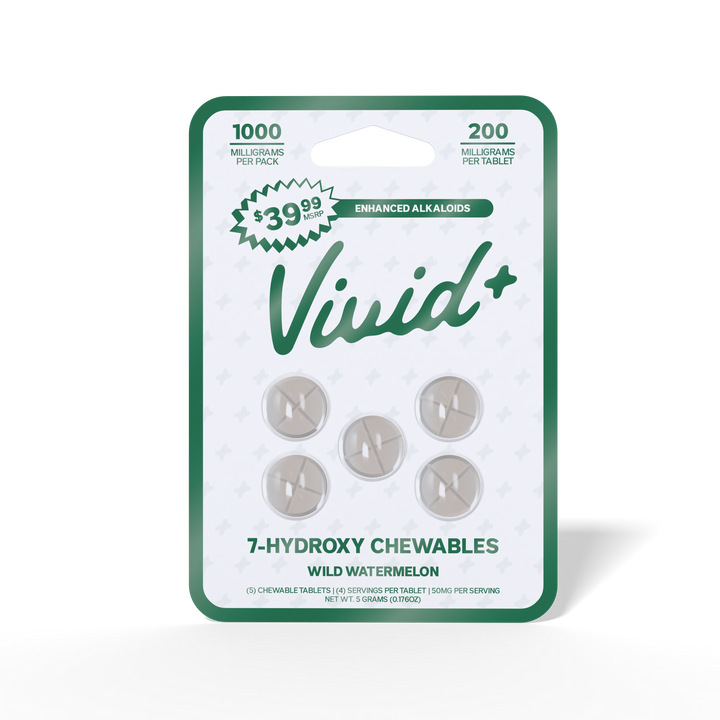 Vivid+ 7-OH Tablets (1000mg - 5 Count)
