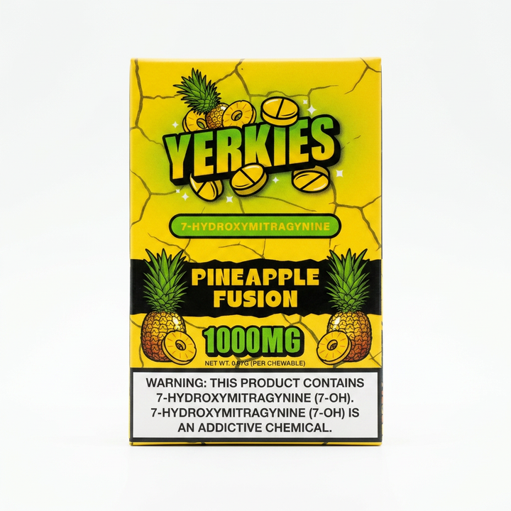 Yerkies 7-OH Tablets (1000mg - 10 Count)