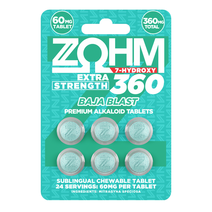ZOHM 7-OH Tablets (360mg - 6 Count)