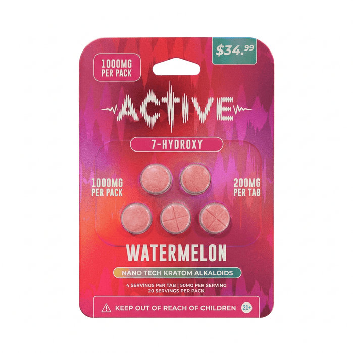 Active 7-OH + Nano Tech Tablets (1000mg - 5 Count) - 7OH.com