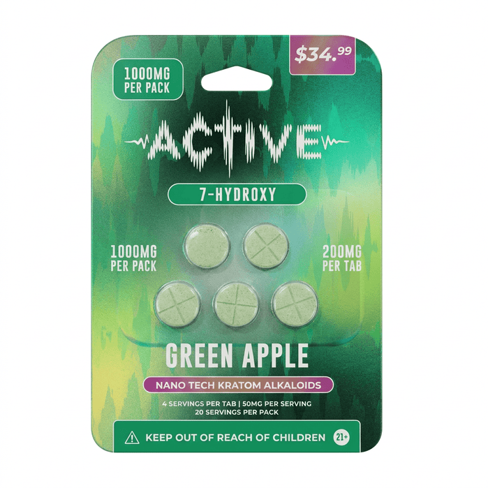 Active 7-OH + Nano Tech Tablets (1000mg - 5 Count) - 7OH.com