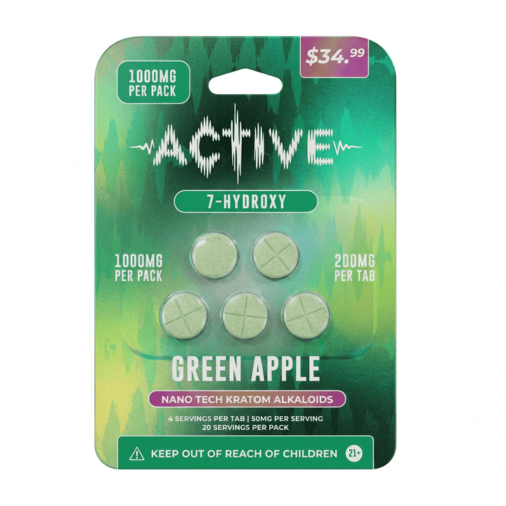 Active 7-OH + Nano Tech Tablets (1000mg - 5 Count) - 7OH.com