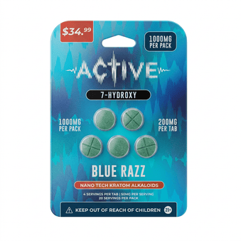 Active 7-OH + Nano Tech Tablets (1000mg - 5 Count) - 7OH.com