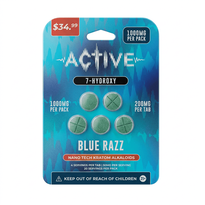 Active 7-OH + Nano Tech Tablets (1000mg - 5 Count) - 7OH.com