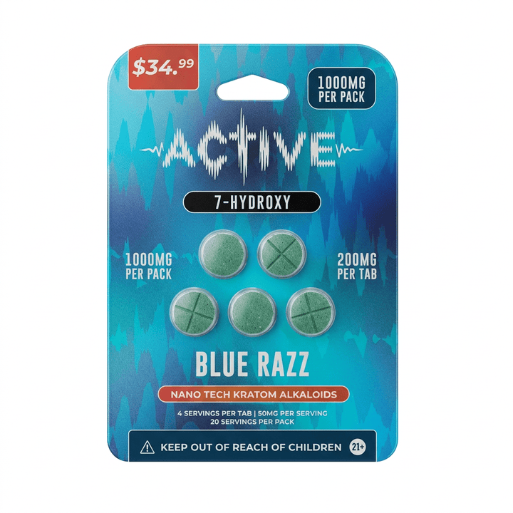 Active 7-OH + Nano Tech Tablets (1000mg - 5 Count) - 7OH.com