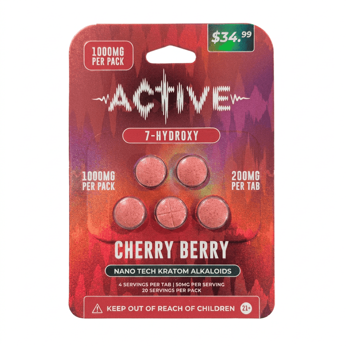 Active 7-OH + Nano Tech Tablets (1000mg - 5 Count) - 7OH.com