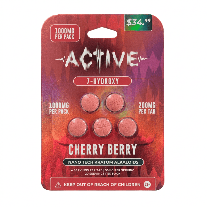 Active 7-OH + Nano Tech Tablets (1000mg - 5 Count) - 7OH.com