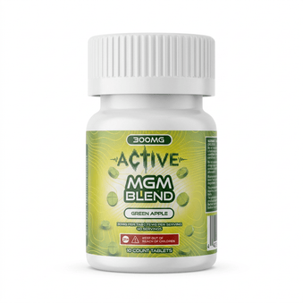 Active MGM Blend Tablets (300mg - 10 Count) - 7OH.com