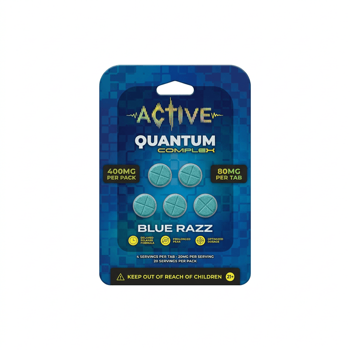 Active Quantum Complex Tablets (400mg - 5 Count) - 7OH.com