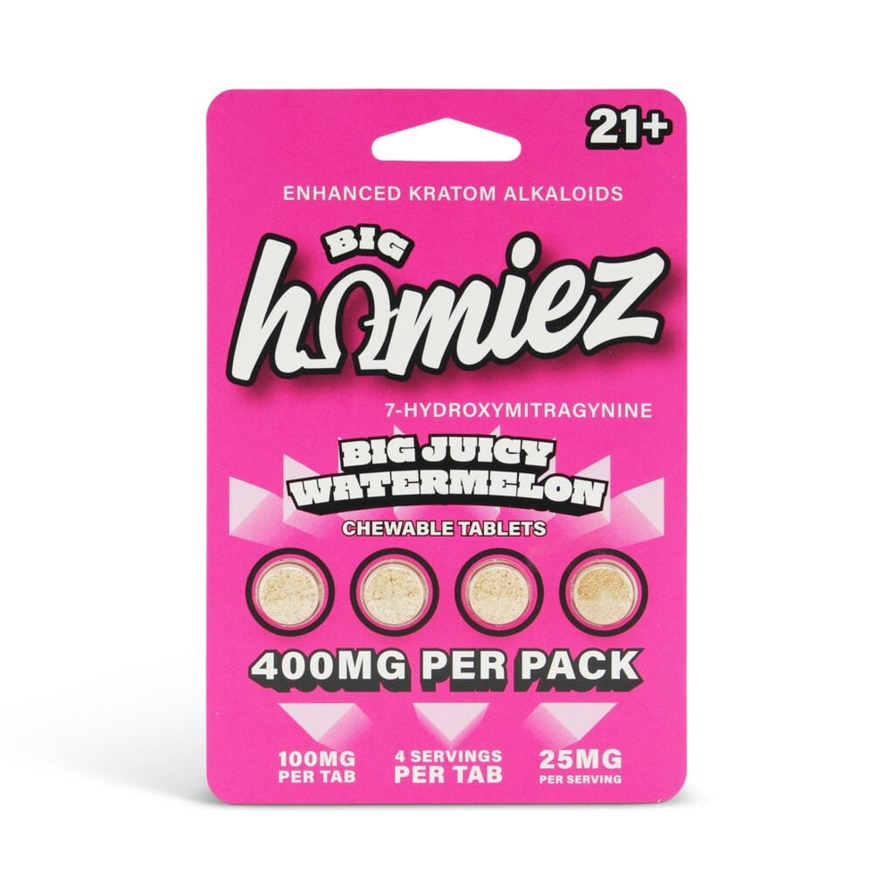 Big Homiez 7-OH Tablets (400mg - 4 Count) - 7OH.com