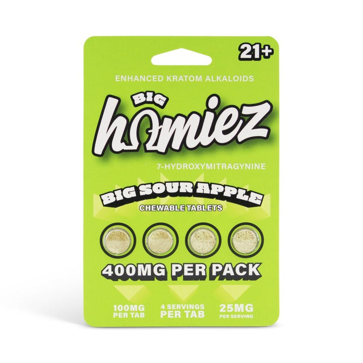 Big Homiez 7-OH Tablets (400mg - 4 Count) - 7OH.com