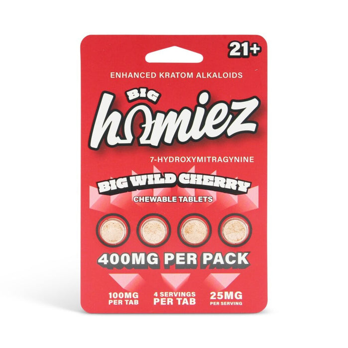 Big Homiez 7-OH Tablets (400mg - 4 Count) - 7OH.com