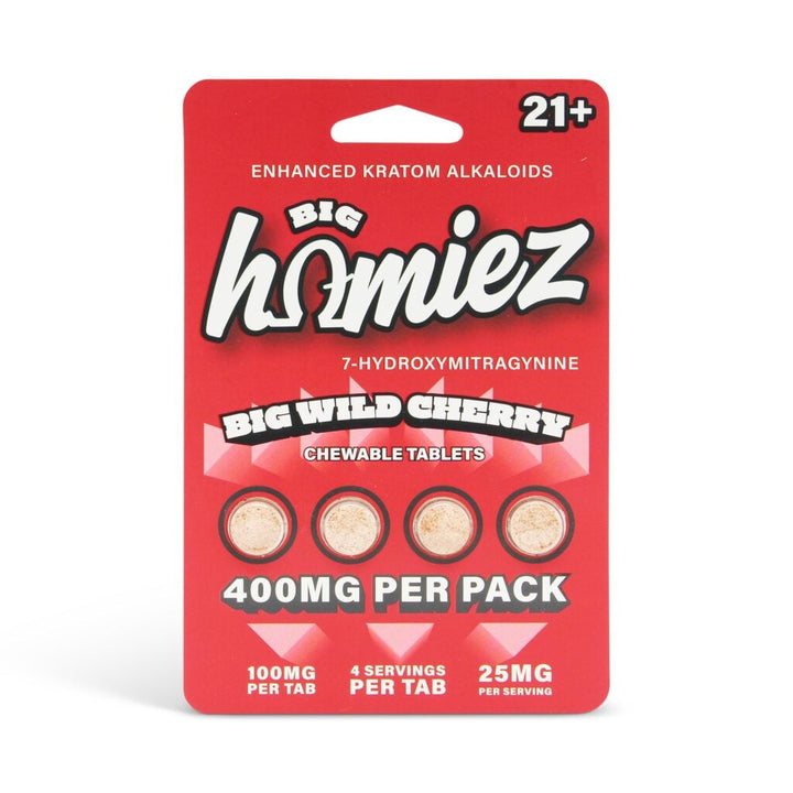 Big Homiez 7-OH Tablets (400mg - 4 Count) - 7OH.com