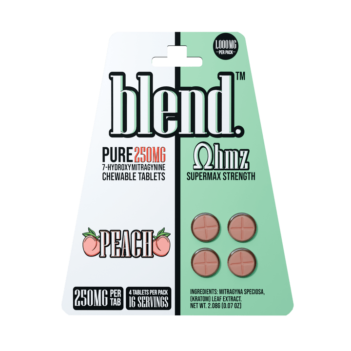 Blend OHMZ Super Max Strength 7 - OH Tablets (1000mg - 4 Count) - 7OH.com